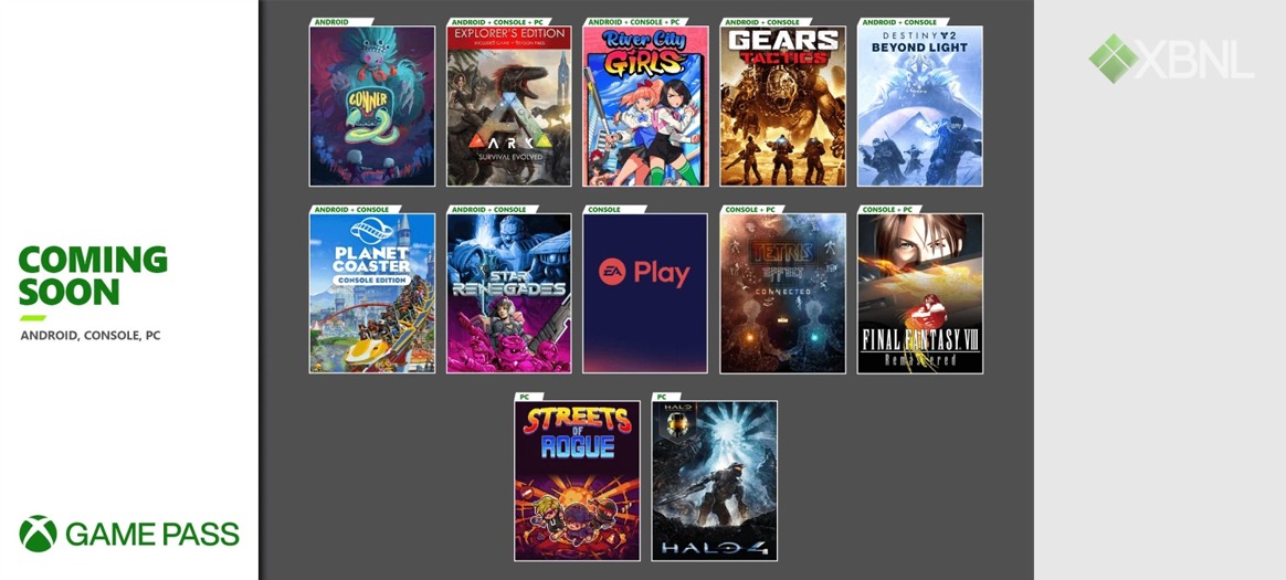 upcoming game pass releases